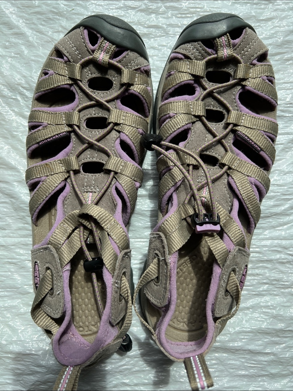 👟✨💎 KEEN Whisper walking Sandals waterproof like new EUC 8